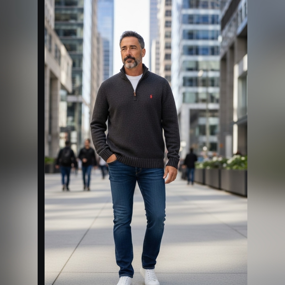 Ralph Lauren 3/4 Zip Sweater